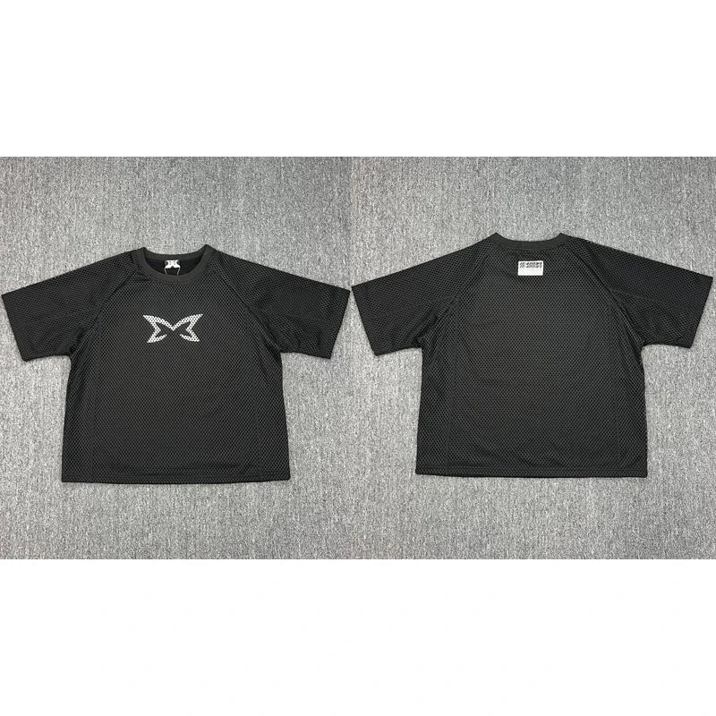American High Street Trend Mertra T-shirt High-quality Cotton Casual Short-sleeved Top