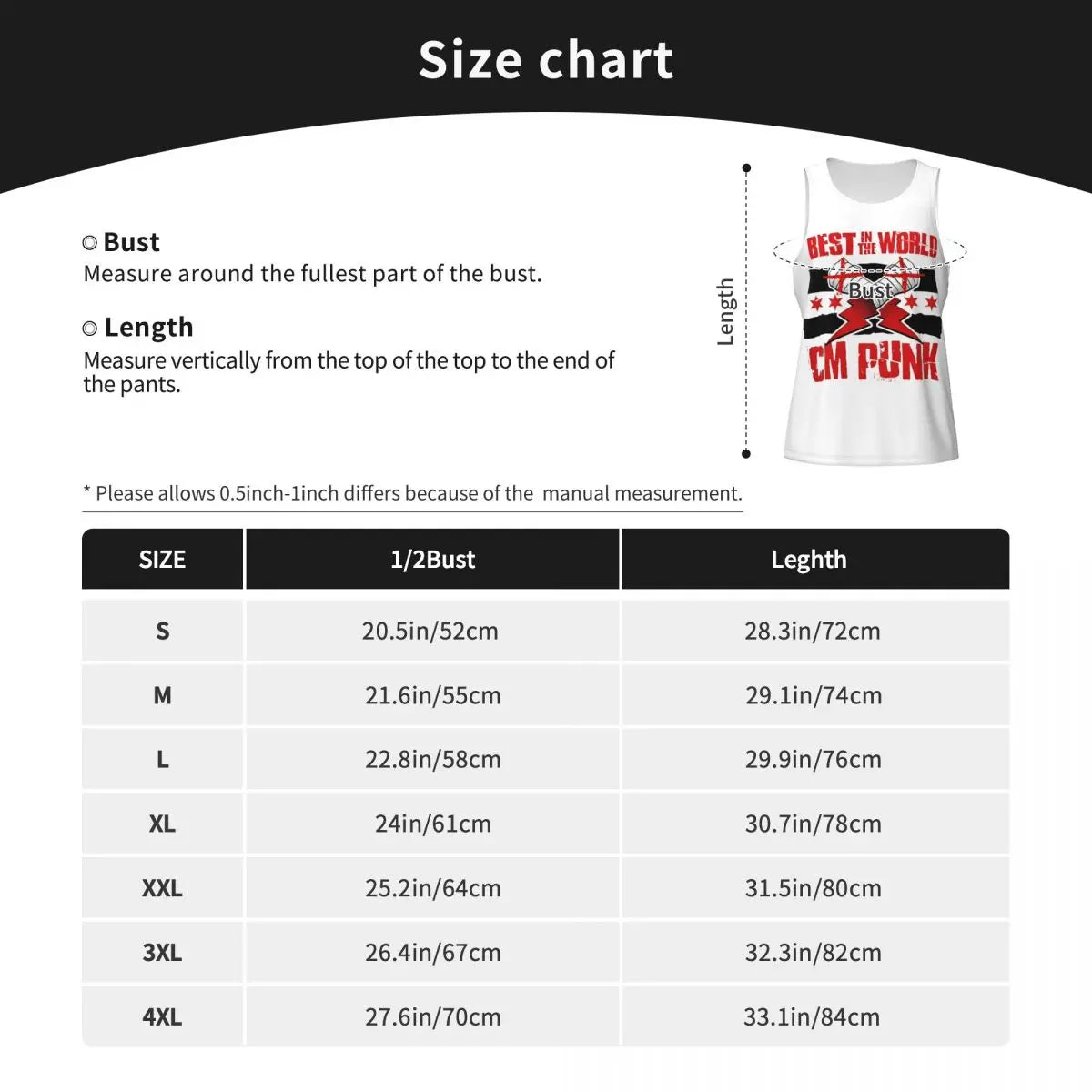 Graphic Wrestling CM Punk Best In The World Workout Tank Tops Sleeveless Shirt Bodybuilding Fitness Gym Compression Vest