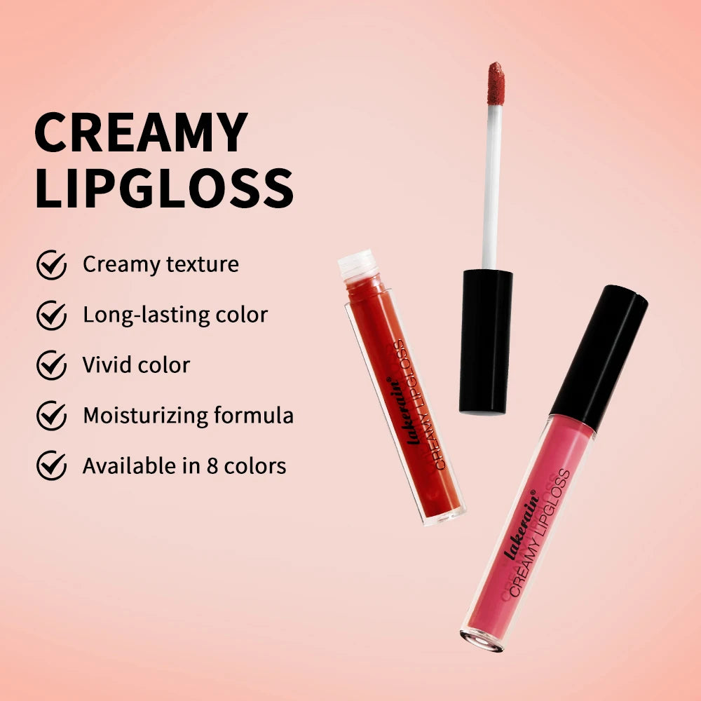 Waterproof Liquid Lipstick 8 Color Vitamin E Makeup Sets Lip Glosses Lip Plumpers Lip Cream Valentine's Day Gifts