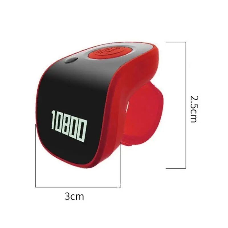 Digital Finger Counter,6 Digit Electronic Electronic Display Tally Hand Golf,Goods-Count for Counter Finger Counting