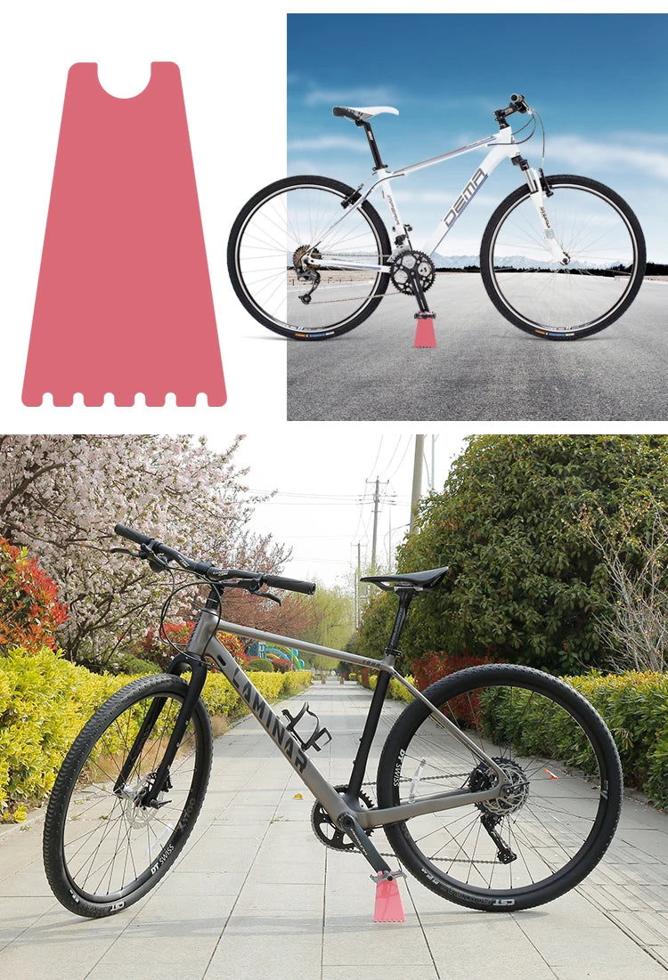Portable Bicycle Stand For Brompton Adjusting Cleaning Repairing Mountain Bike Bicycle Accessories Clear Acrylic Support