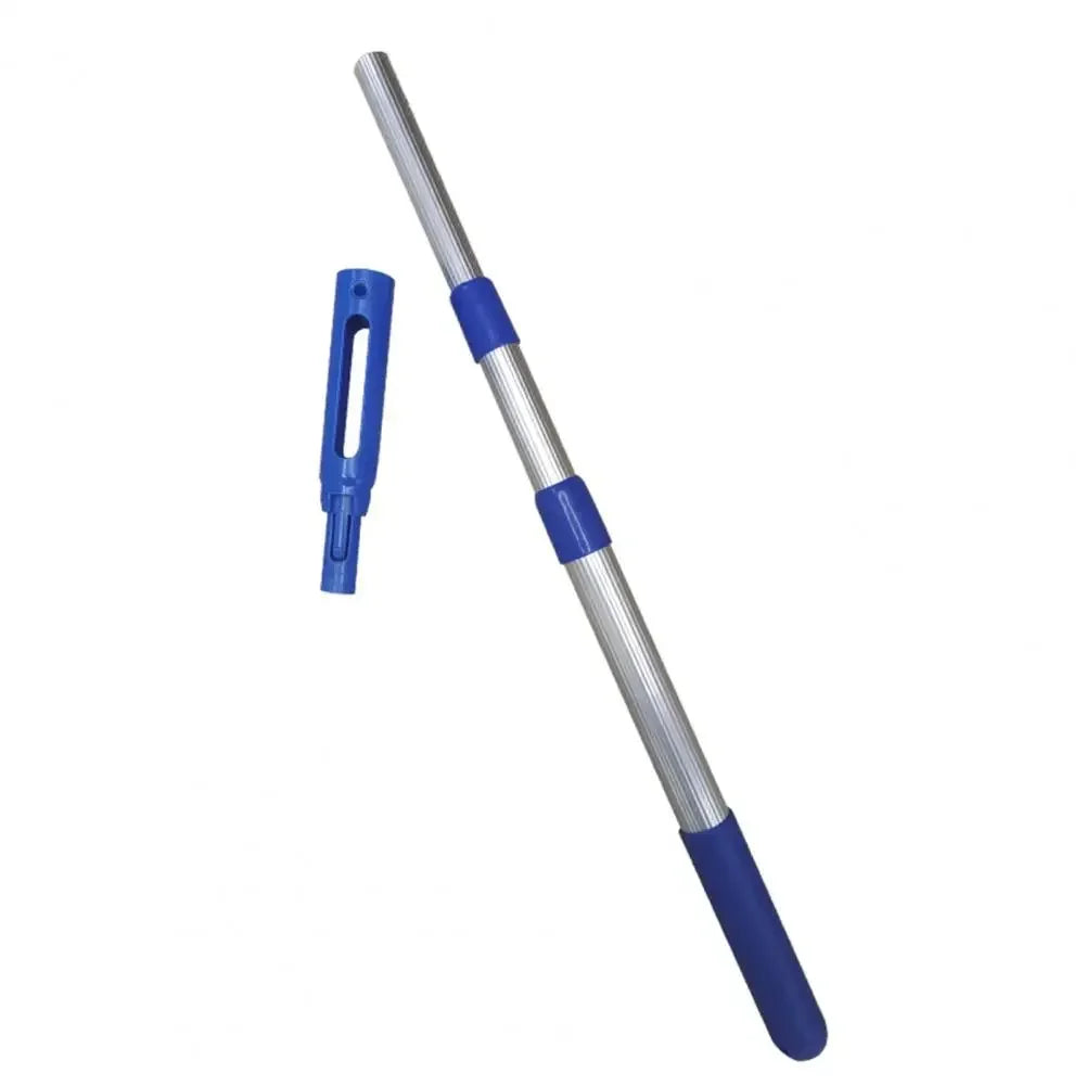 Telescopic Pool Cleaner Handle Rod Swimming Pool Cleaning Fishing Net Supplies Handheld Clean  Telescoping Pole Cleaning Tool Ad