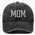 Fashion DAD MOM Embroidery Baseball Caps Adjustable Hiphop Baseball Hats Distressed Faded Cap Vintage Sunscreen Hats