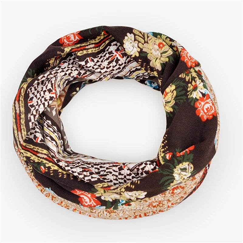Autumn Unisex Women Hat Scarves Winter Dual-use Vintage Hats For Women Scarf Face Mask
