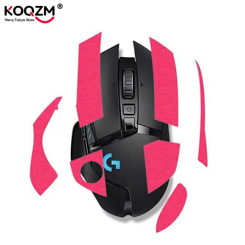 Dirt Resistant Mouse Grip Tape Skate Handmade Sticker Non Slip Suck Sweat Anti-Slip Sticker For Logitech G502 Without Mouse