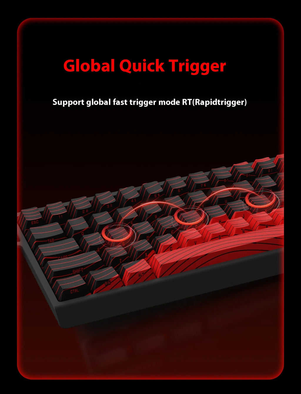 MADLIONS MAD60HE MAD68HE Magnetic Switch Keyboard Wired Mechanical Keyboard 8000Hz 0.01mmRT Valorant Gaming Keyboard Custom