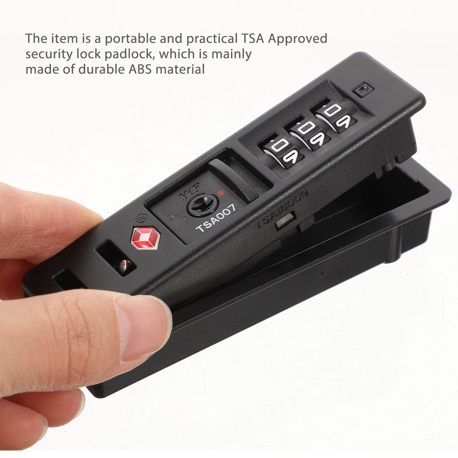Portable TSA Customs Code Password Laggage Lock Hard Box Replacement Pad Luggage Key Bag Security Combination Lock