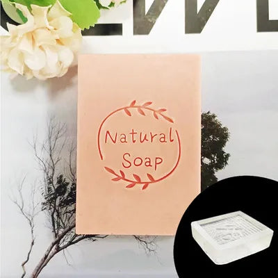 New Bridegroom Bride Pattern Soap Stamp Natural Transparent Acrylic Handmade Flower Soap Making Seal Chapters Diy Craft Supplies