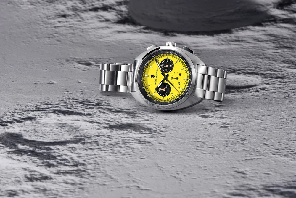 PAGANI DESIGN Mens Watches 2026 Top Luxury Quartz Watch For Men Multifunction Chronograph Wristwatch AR Sapphire Mirror Luminous