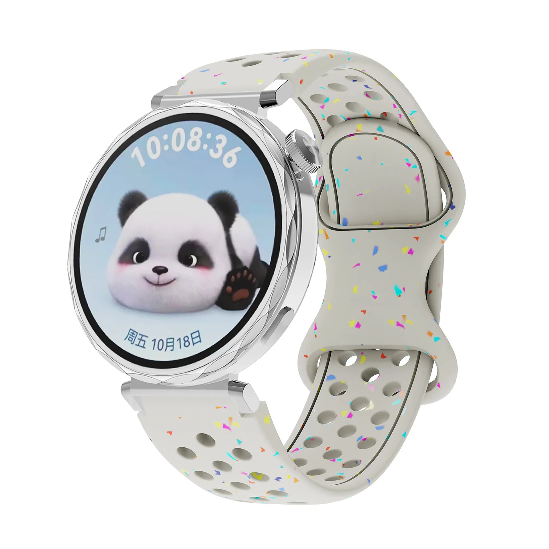 18mm Women Wristband for Huawei Watch GT6 41mm GT5 Pro 46mm Sport Silicone Breathe Strap Bracelet for Huawei Watch GT4 41mm Band