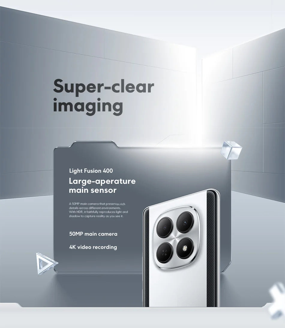 Global version POCO M8 Snapdragon® 6 Gen3 NFC 6.77" Flow AMOLED display 50MP main camera smartphone 45W turbo charging 5520mAh