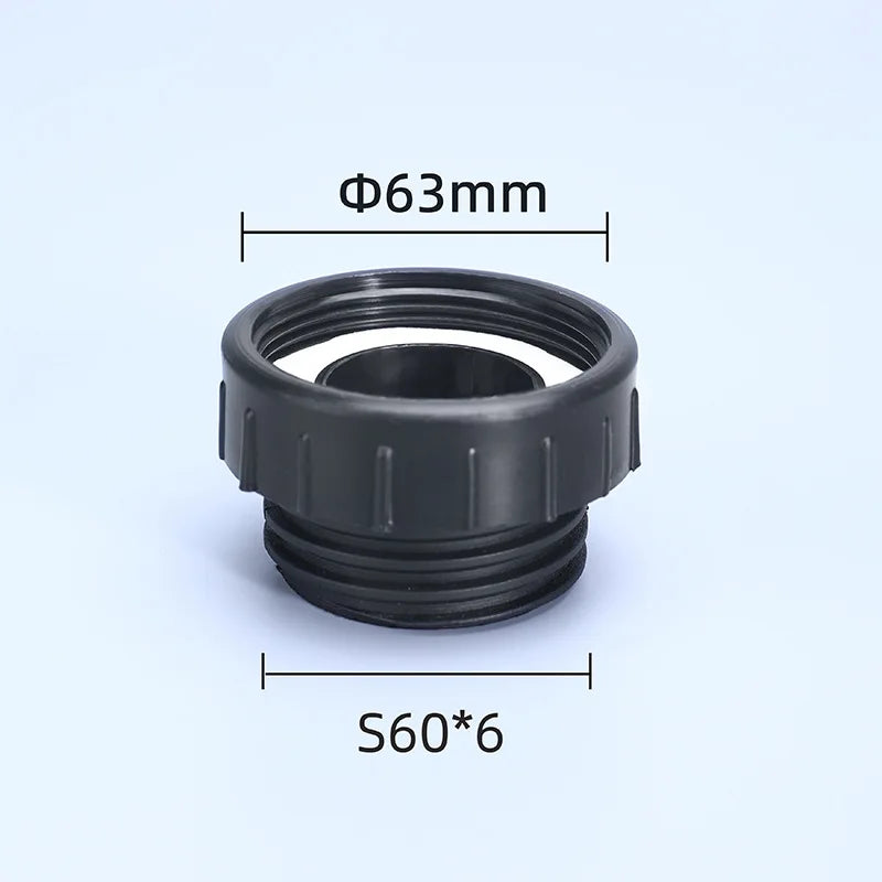 IBC Tank Adapter 60mm to 1/2'' 3/4'' 1'' 2'' Fine Thread Water Pipe Connector High Quality BSP Male Reducing Fittings 1Pcs