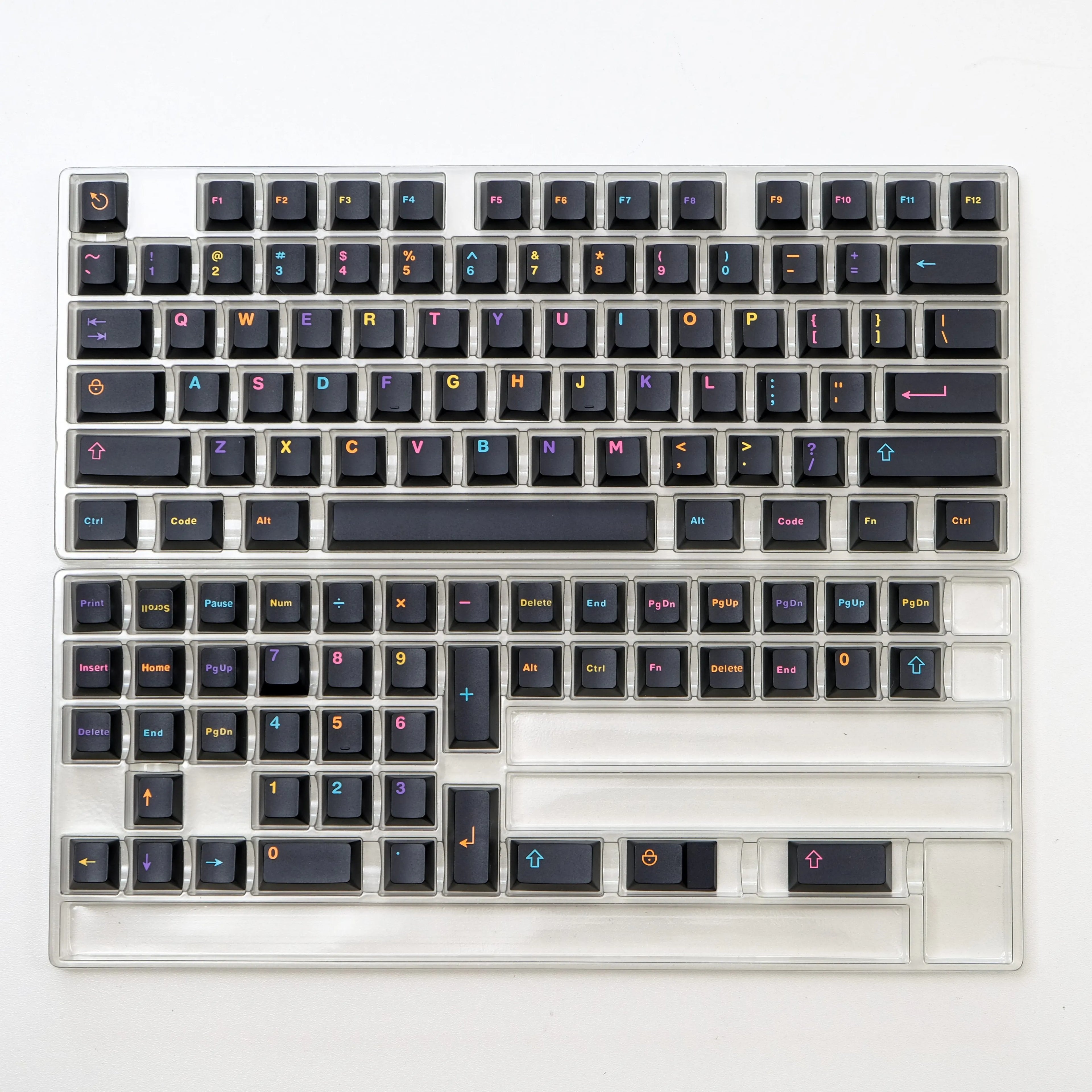 121 Keys Minimalist Keyboard Keycaps Emerald Green PBT Double Shot Keycaps Cherry Profile for MX Switches Mechanical Keyboard
