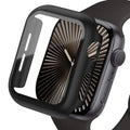 Tempered Glass+Cover For Apple Watch series 10 42mm 46mm Matte Hard PC bumper Screen Protector Case iWatch 10 42/46 Accessories