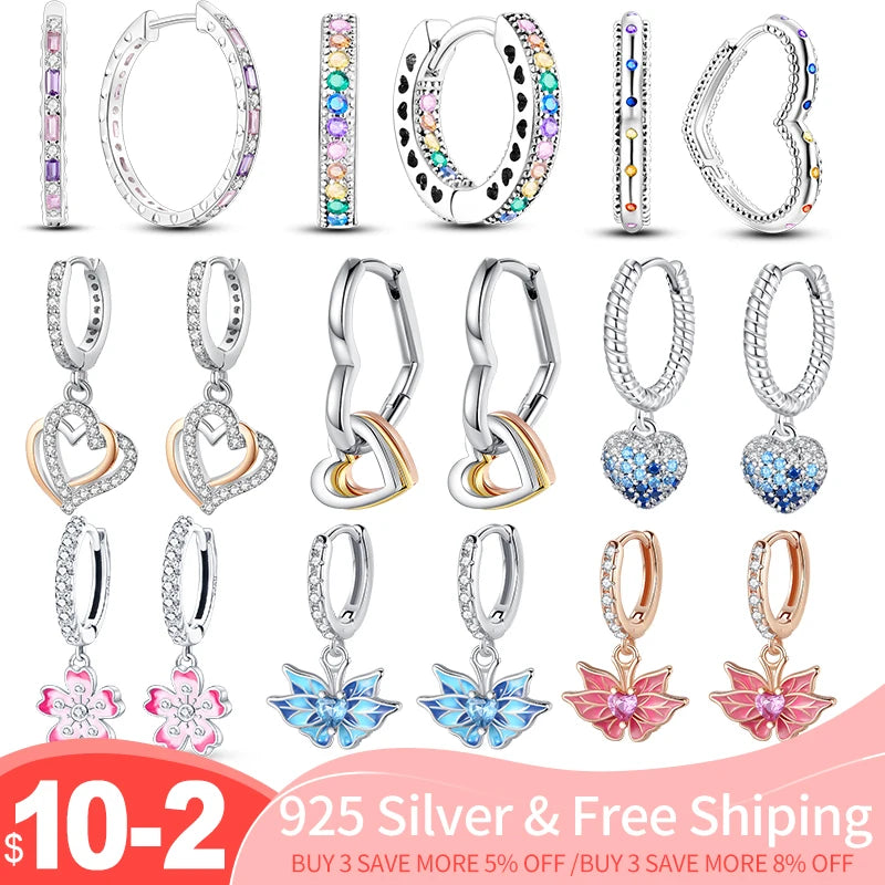 Hot Sale 925 Sterling Silver Spring Zircon Sunflower Stud Earrings For Women 2023 Trending Fashion Jewelry mother's day gift