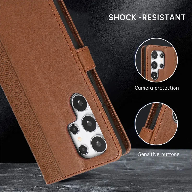Luxury Leather Phone Case for Google Pixel 10 9 Pro XL 10A 9A 8 8A 7 7A 6 5 Pixel 10Pro XL Flip Wallet Card Stand Cover Coque