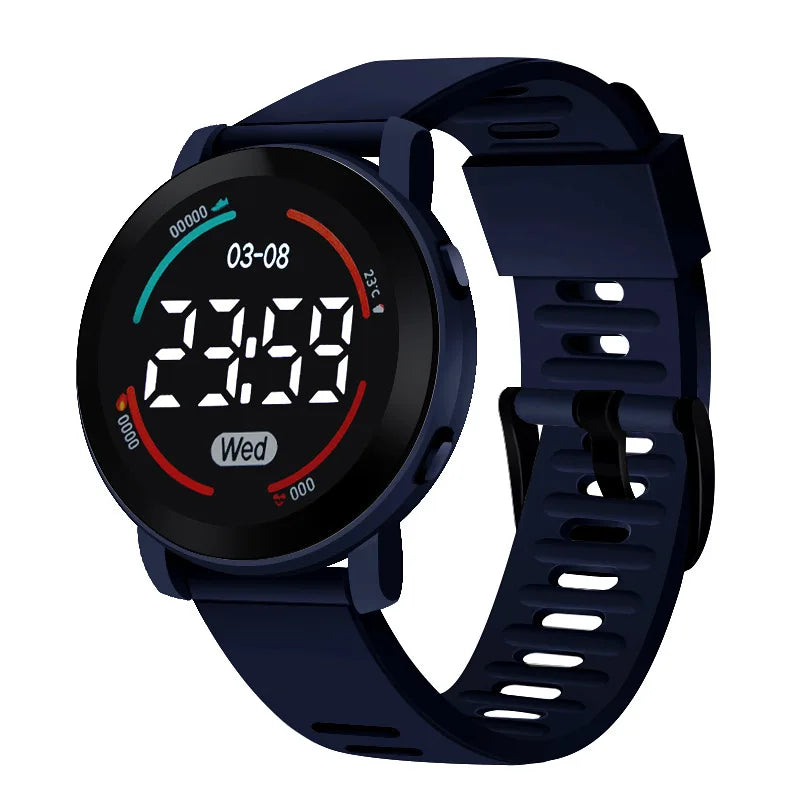 LED Digital Kids Watches Luminous Waterproof Sport Children Watch Silicone Strap Electronic Wrist Watch For Boys Gril reloj niño