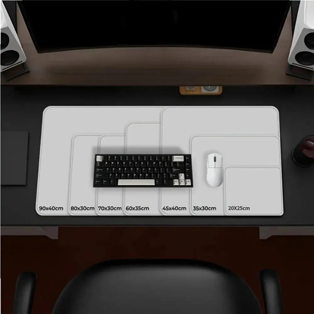 Playmat Final Fantasy Aerith Tifa Natural Rubber Deskmat Stitched Edges Mousepad Gaming Table Office Accessory Game Mouse Mats