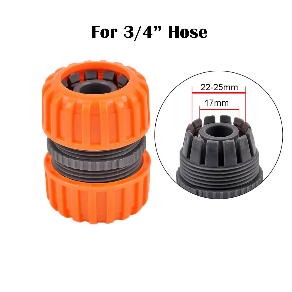3PCS 1/2" 3/4'' 1“ Water Hose Connector Garden Irrigation Watering Hose Connection Coupling Repair Extender Joint Adapter Set