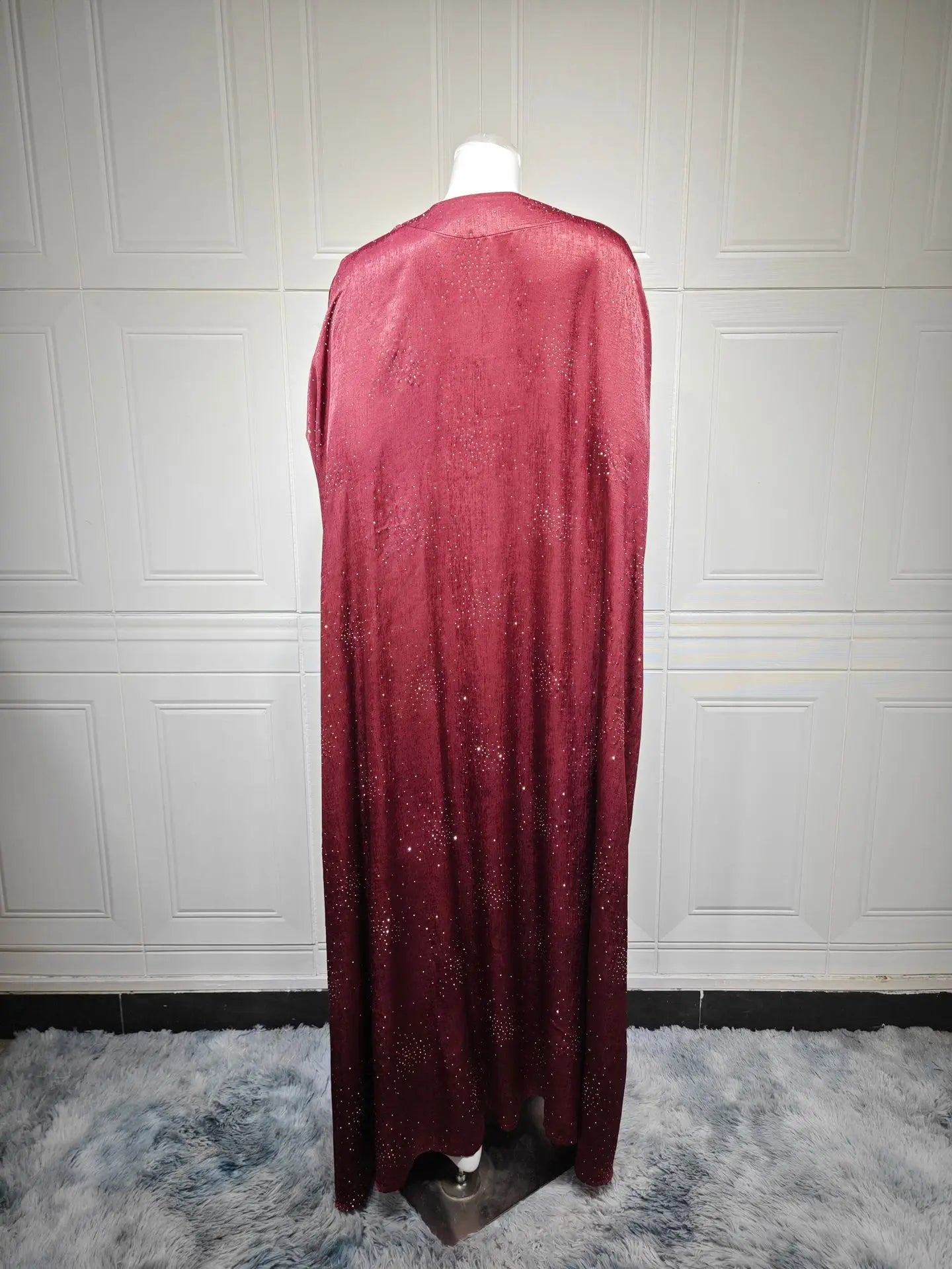 Eid Muslim Abaya Women Diamond Dress Party Night Ramadan Arab Dubai Dresses Kaftan Vestidos Largos Long Robe Jalabiya 2025