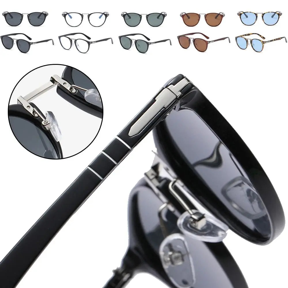 Women Men Computer Goggles UV400 Polarized Sunglasses Vintage Eyeglasses Anti-Bluelight Eyeglasses Driving Shades Glasses