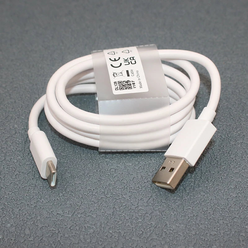 OPPO 80W 67W 65W 33W SuperVOOC 6.5A USB C Cbale Fast Charging Line Cord 100CM For OPPO Reno 12 11 10 9 Pro Find X2 X3 X5 X6 Pro