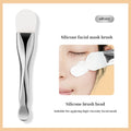GECOMO Silicone Mask Brush Double-headed Smearing Face Cleansing Mud Mask Special Beauty Tool
