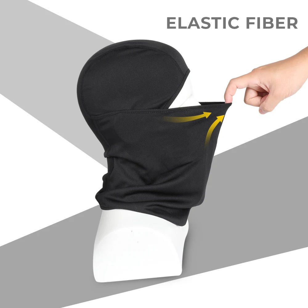 1 Set of Gloves and Balaclava, Touch Screen Anti-skid Protection + Quick-dry Sun-proof Full Face Mask Outdoor Sport Hunting Gear