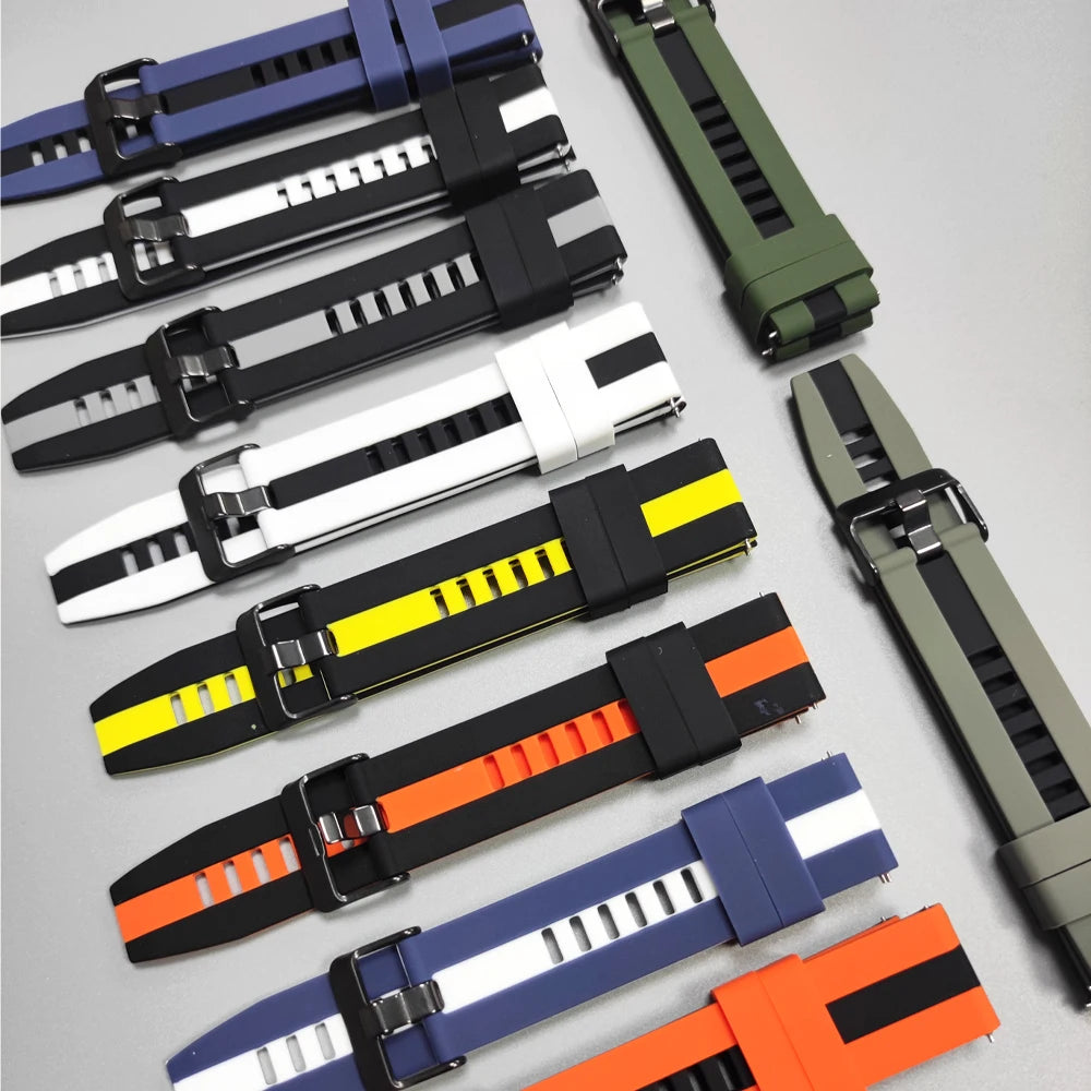 22mm Watch Strap for Amazfit Bip 6 5 Bip6 Smartwatch Band Bracelet for Amazfit BALANCE 2/GTR 4 2 3Pro/GTR 47mm Correa Wristband
