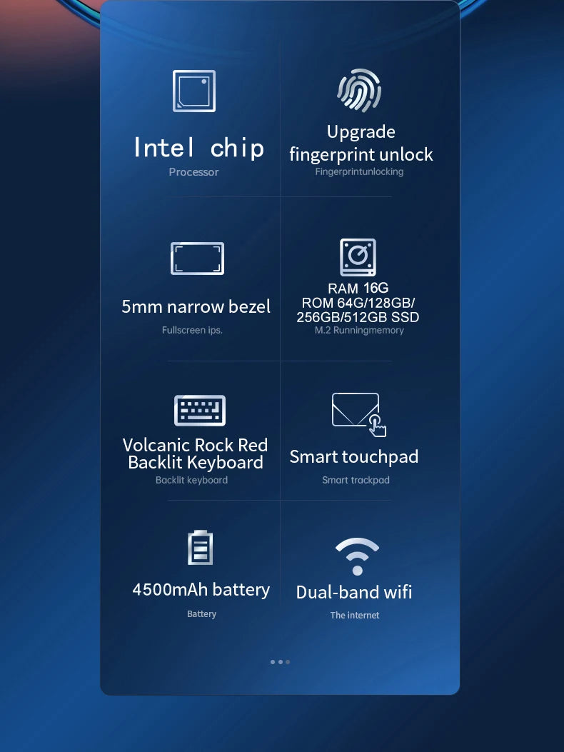 15.6inch PA156 Laptop Computer Win11 Intel N5095 16G 128G/256G/512G Notebook Netbook Backlit Keyboard WIFI HD BT4.0 USB3.0 3.0MP