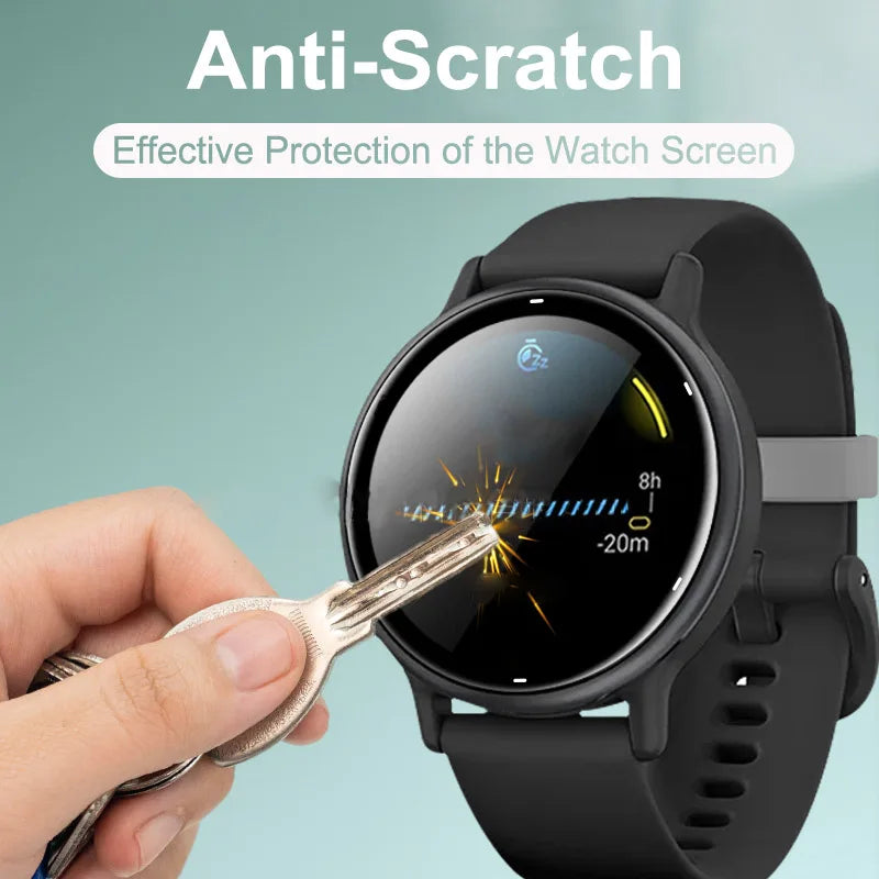 Soft Screen Film For Garmin Watch Vivoactive 5 Ultra-thin Protector Fiberglass Protective Full Cover HD Film Garmin Accessories