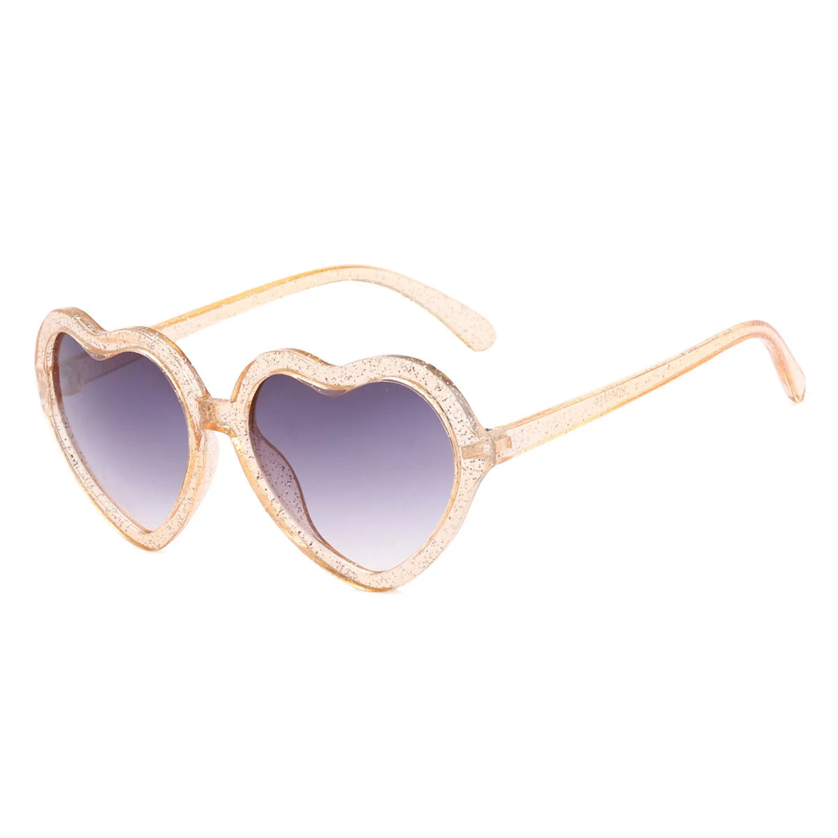 Stylish Kids Heart Sunglasses Large Frame Cute Eyewear For Boys Girls Baby Toddler 0-12 Years UV400 Protection Outdoor Shades
