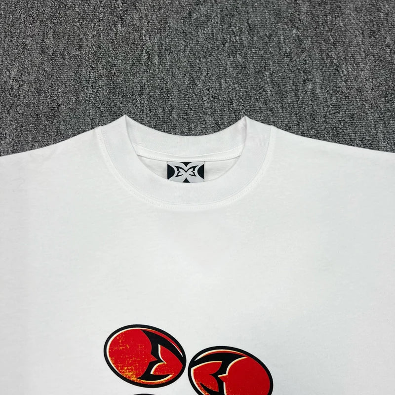 American High Street Trend Mertra T-shirt High-quality Cotton Casual Short-sleeved Top