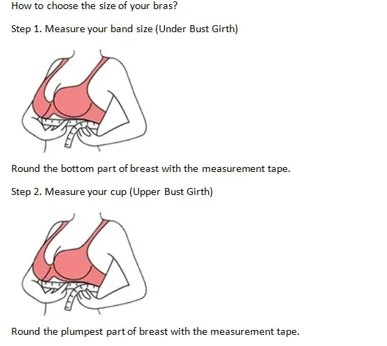 European size of underwear  with steel rims, gathered together to prevent sagging, sporty and beautiful back, deep V-bra