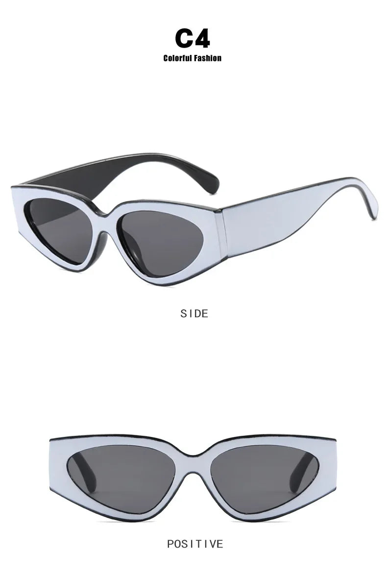 New Fashion Ladies Sunglasses Outdoor UV400 Sunscreen Eye Protection Glasses Neutral Fashion Driving Travel Essential Sunglasses