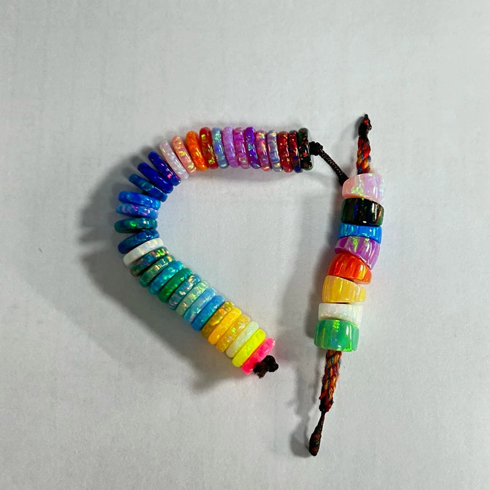 Opal Stones Strand Loose Synthetic Gemstone Polished Wholesale For Jewelry Designers
