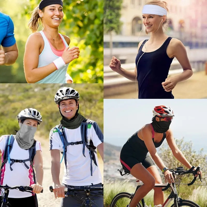 Breathable Sunscreen Scarf Outdoor Fishing Magic Face Scarf Neck Sleeve Cycling Mask Sports Headgear