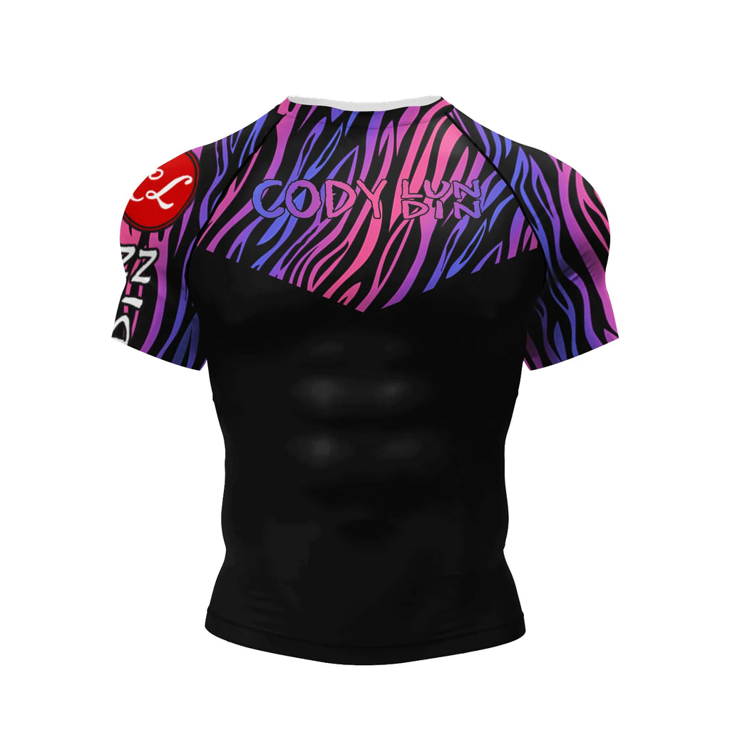 Cody LUNDIN 3D Print Sports Quick-dry Breathable Men T-shirt Brazilian Jiu-jitsu Fitness Boxing Parent-child Short Sleeve Summer