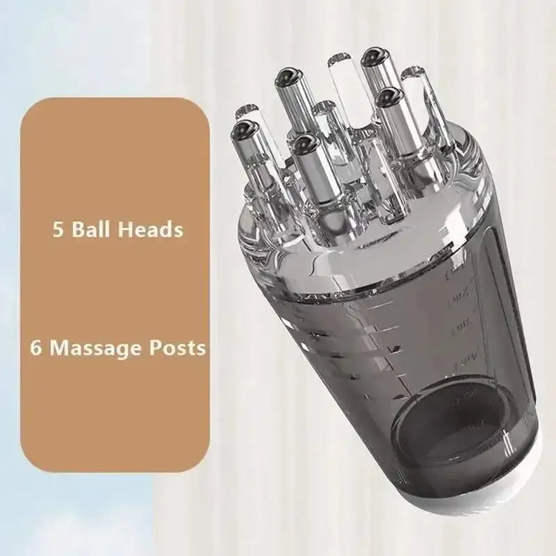 2/3pcs Spray Bottle Hair Growth Essential Oil Applicator Bottle & 1ml Scalp Massage Comb Set Scalp Care Tools for All Hair Types