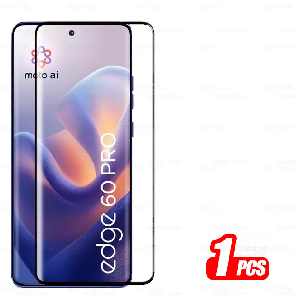 9H Curved Glass For Motorola Edge 60 Pro Screen Protector Moto Edge60 Fusion Tempered Glass MotoEdge60 5G 2025 Phone Camera Film