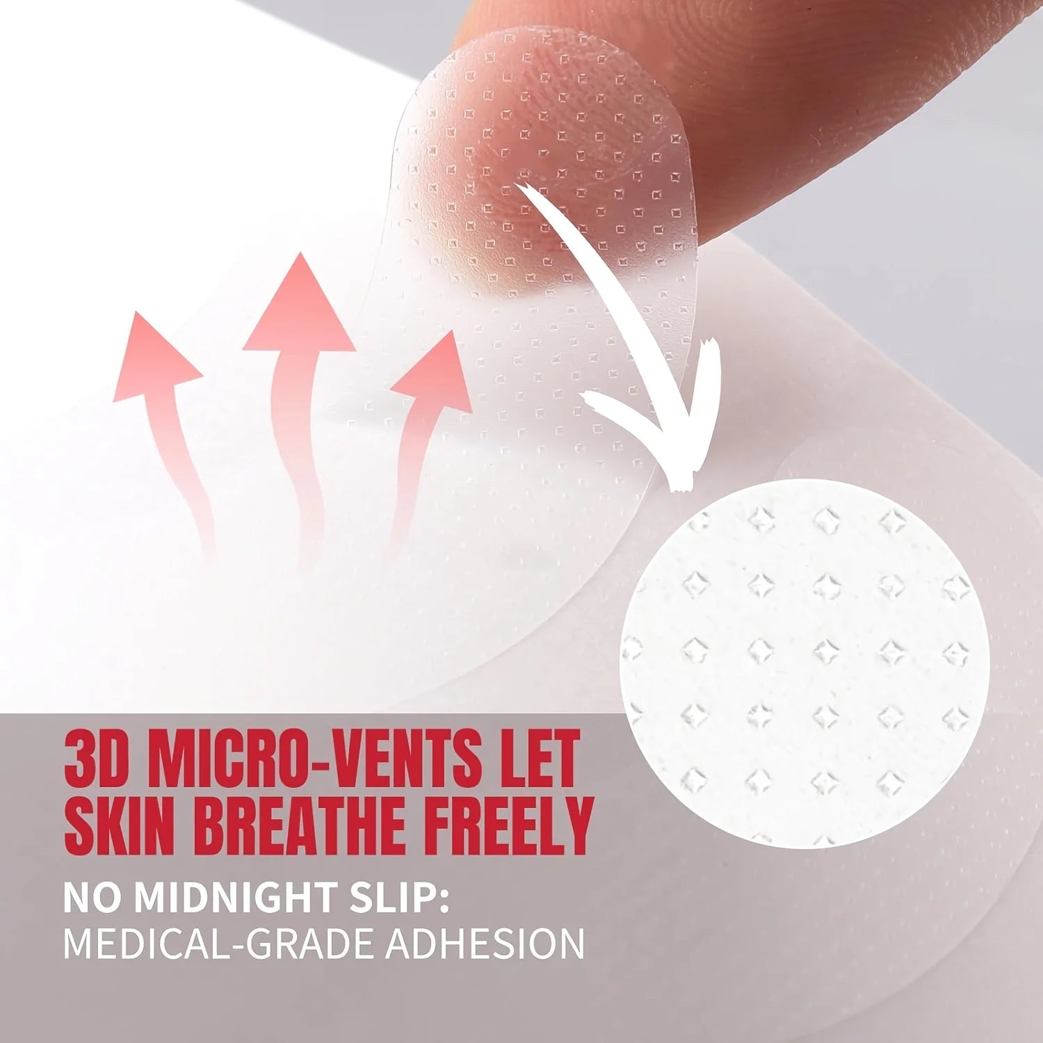 120pcs of facial patches, preventing frowning, suitable for the forehead, between the eyes, around the mouth, and the lips area