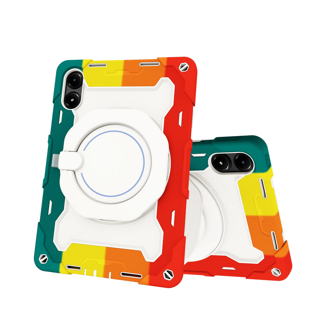 For Xiaomi Redmi Pad 2 11 2025 SE Mini 8.7 Pro 12.1 SE 11 10.61 Xiaomi MiPad 7 11.2 5 6 Pro 12.4 inch 360 Rotating Armor Case