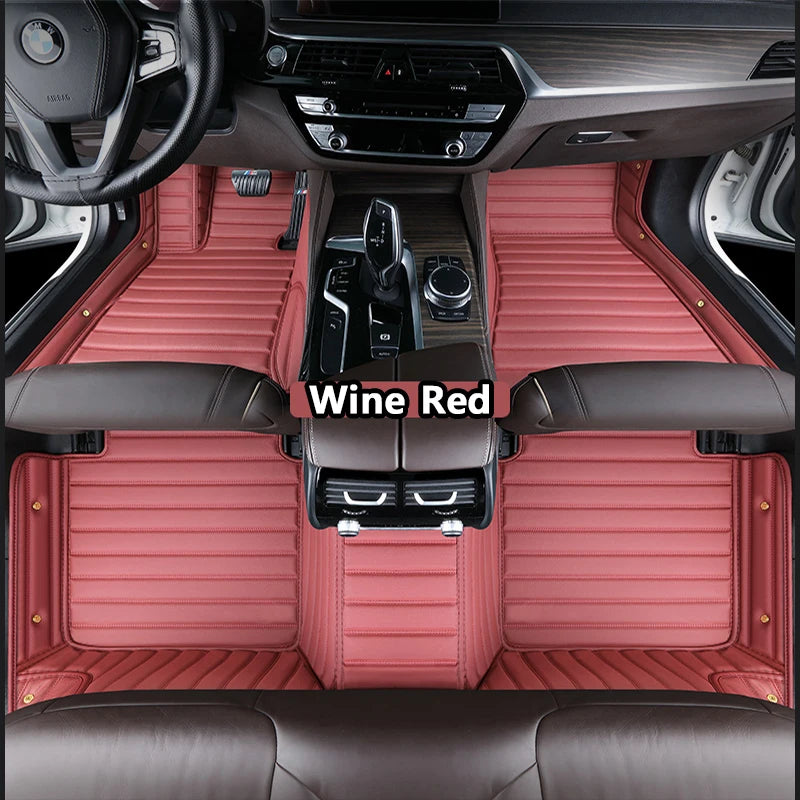 Car Floor Mats For Chevrolet Cavalier Onix Prisma 2023 2022 2021 2020 Waterproof Carpets Custom Auto Accessories Interior Parts