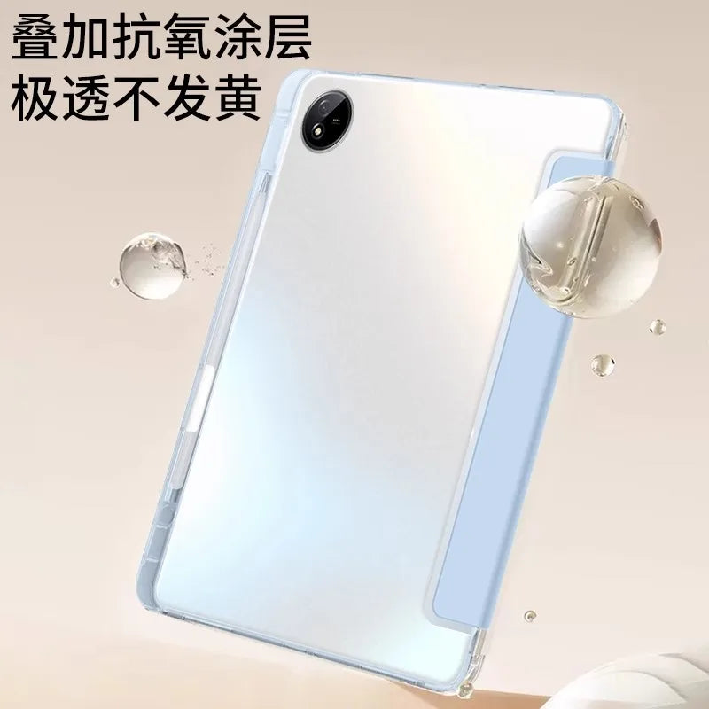 For Lenovo Xiaoxin Pad 11 2025 TB335FC With Pen Holder Trifold Tablet Coque For Lenovo Idea Tab Tablet 11" Case tb336zu tb336fu