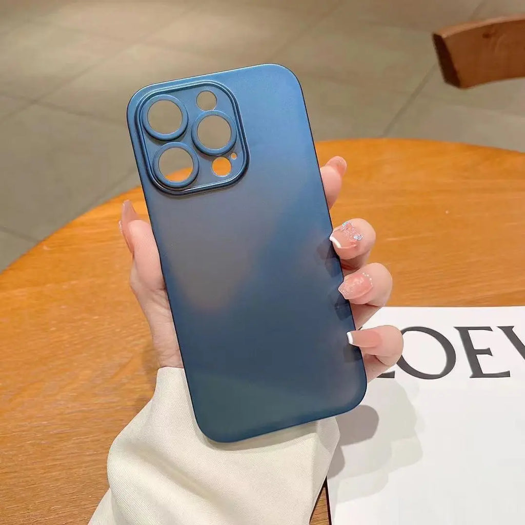 Ultra Thin Translucent Case For iphone 11 12 13 14 Pro Max 13 mini 6 6S 7 8 Plus XR X XS Max SE 2020 2022 Frosted Cover Cases