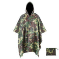 Outdoor Windproof Waterproof Multifunctional Three in One Outdoor Rain Shelter Hiking Cycling High-quality Adult Raincoat