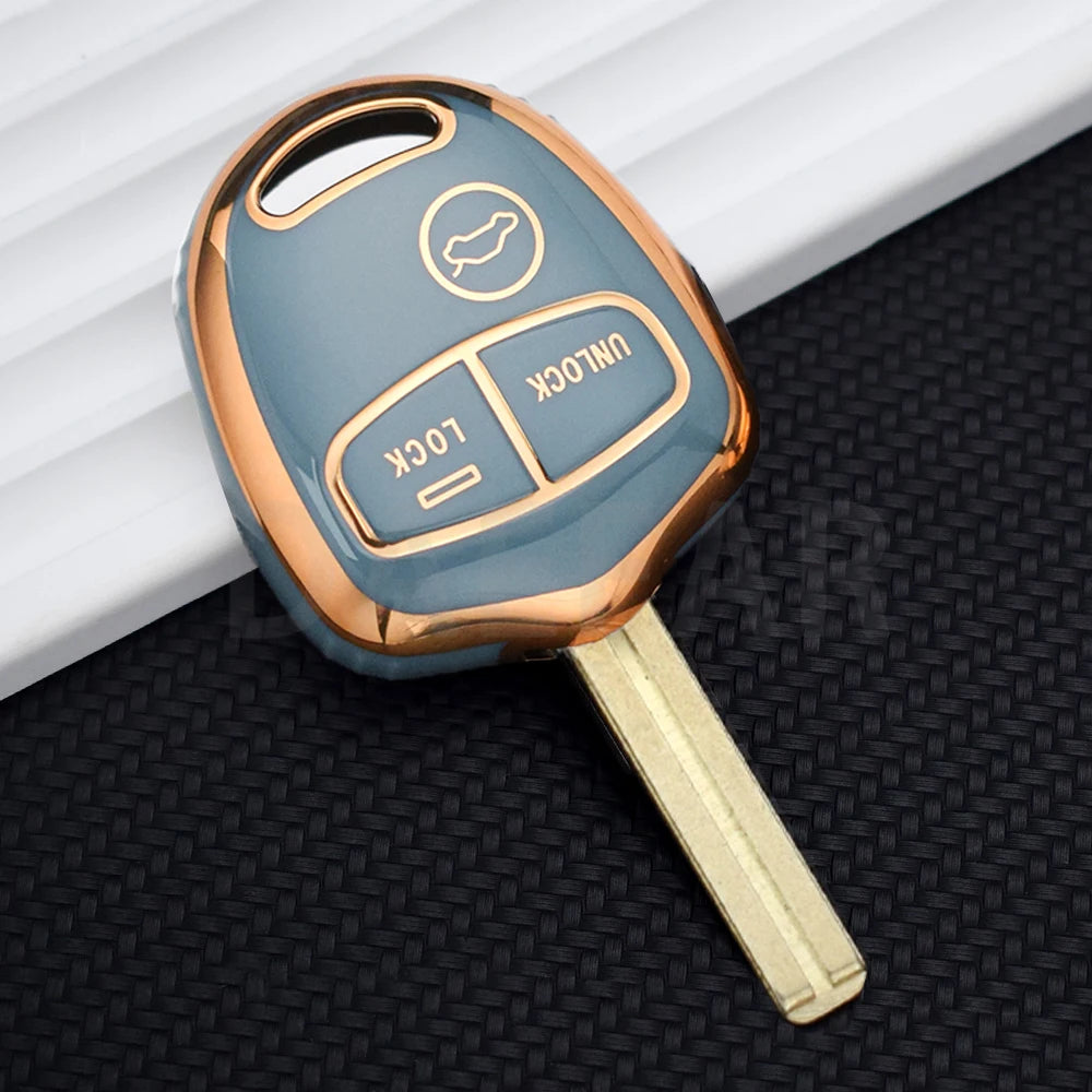2/3 Button Key Case for Mitsubishi Lancer EX Evolution Grandis Outlander Triton Pajero ASX Car Remote Key Shell