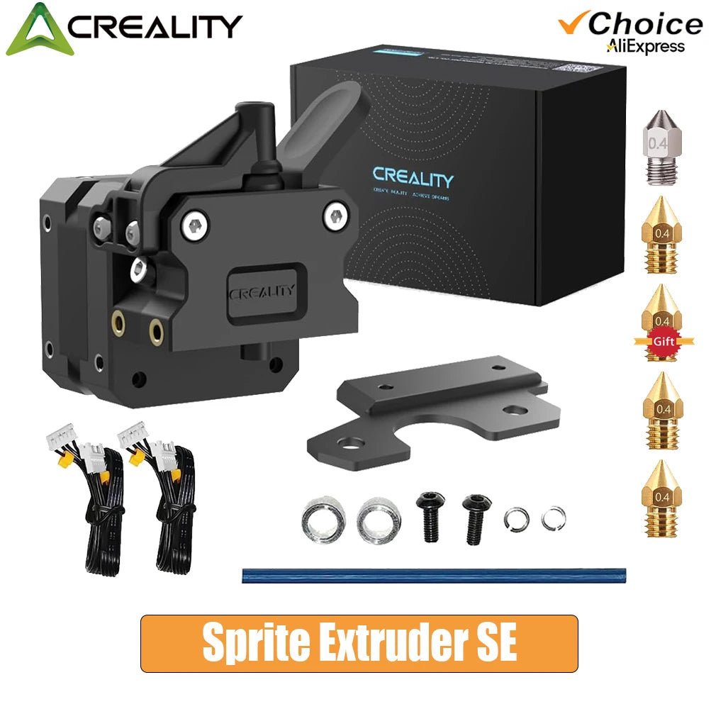 Creality Ender 3 Sprite Direct Drive  3D Printers Extruder Upgrades Kit with Dual Gear, High Torque for Ender 3 /Neo Series ﻿