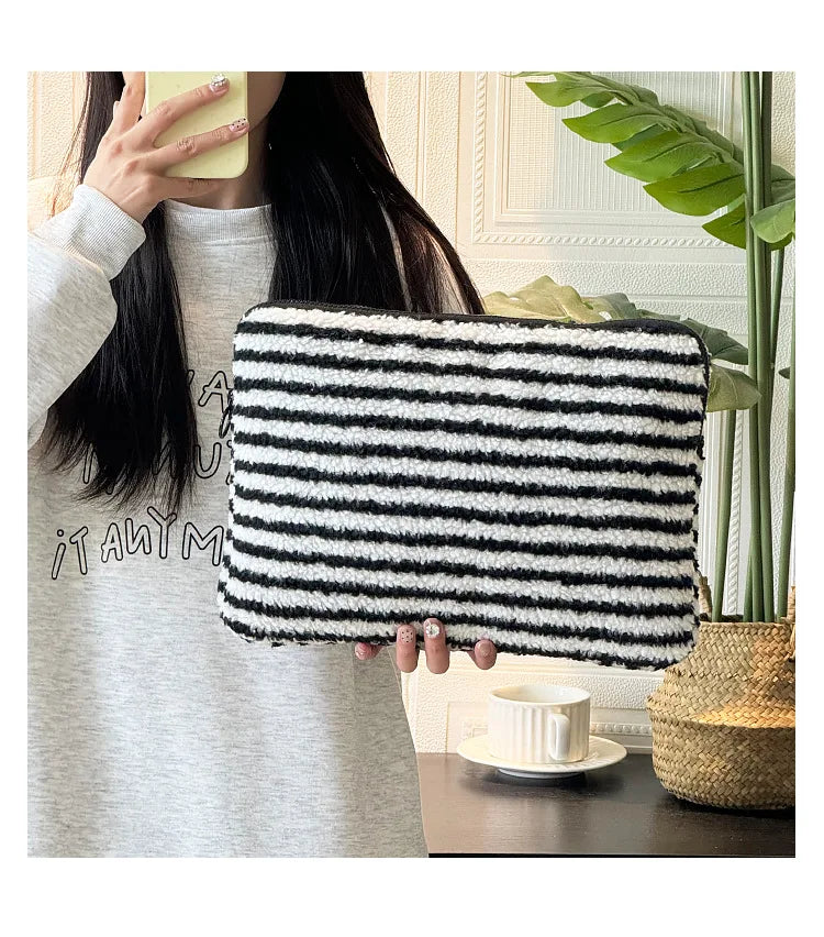Plush Liner Bag Tablet Laptop Case For Ipad Pro11 Air6 4 510.9 Macbook Air13.3 Pro14 Xiaomi Huawei Samsung15.6 Laptop Sleeve