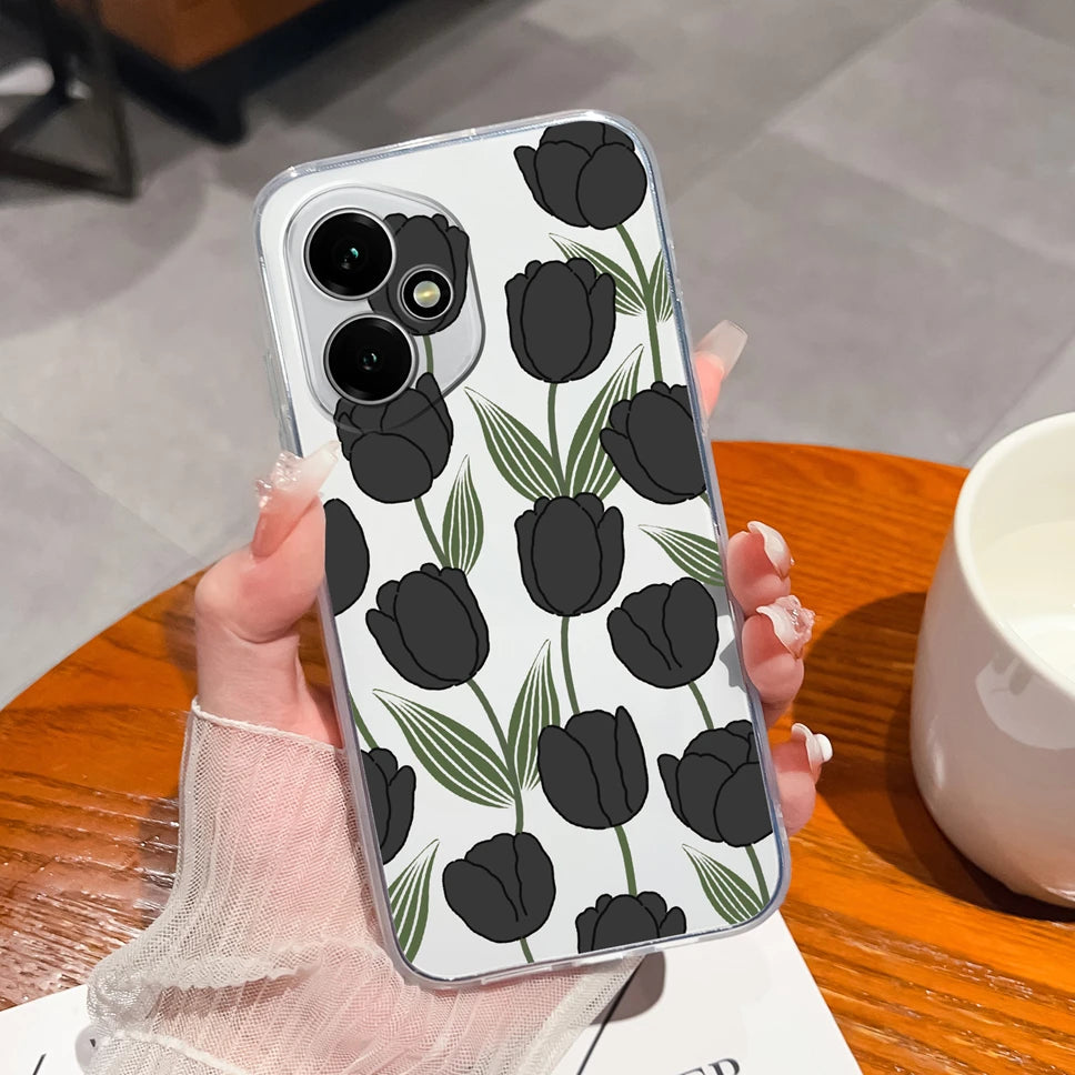 For Honor 400 Pro 5G Case Cute Astronaut Transparent TPU Soft Silicone Phone Back Cover For Honor 400Pro High Quality Funda Capa